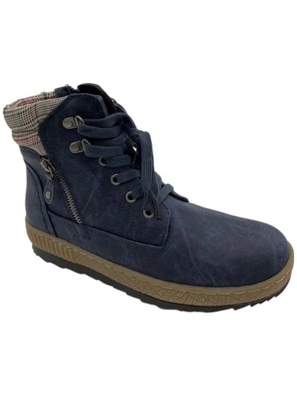 Wanderlust Waterproof Ankle Boots Tina Navy - Medium